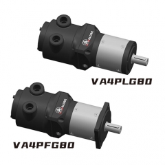 Vane air motor + Planetary Gearbox